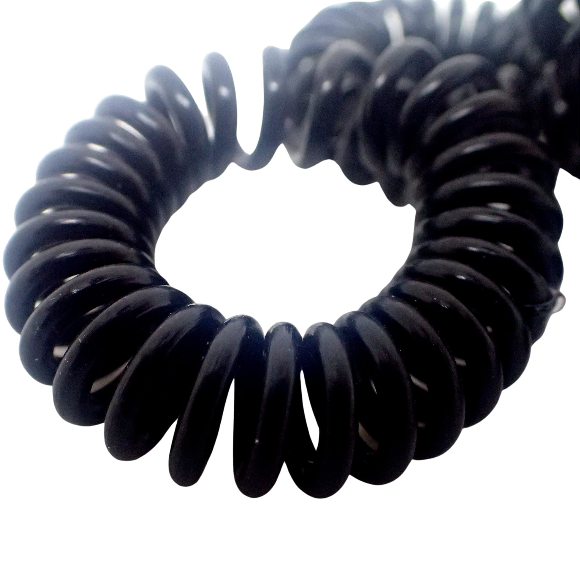 Spiral Hair Ties for Girls and Women, Hair Accessories for Girls, Hair Bobbles, Hair Elastics, Hair Bands for Women, Hair Scrunchies, Elastic Bands for Hair